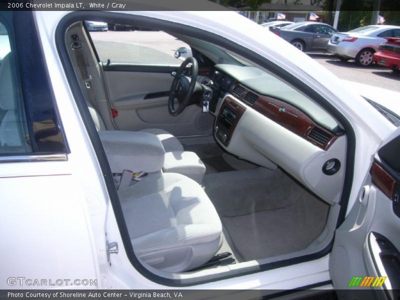White / Gray 2006 Chevrolet Impala LT
