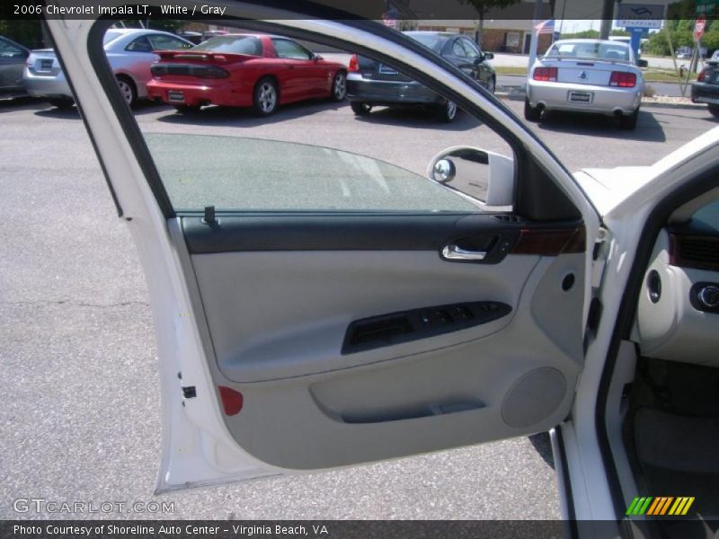White / Gray 2006 Chevrolet Impala LT