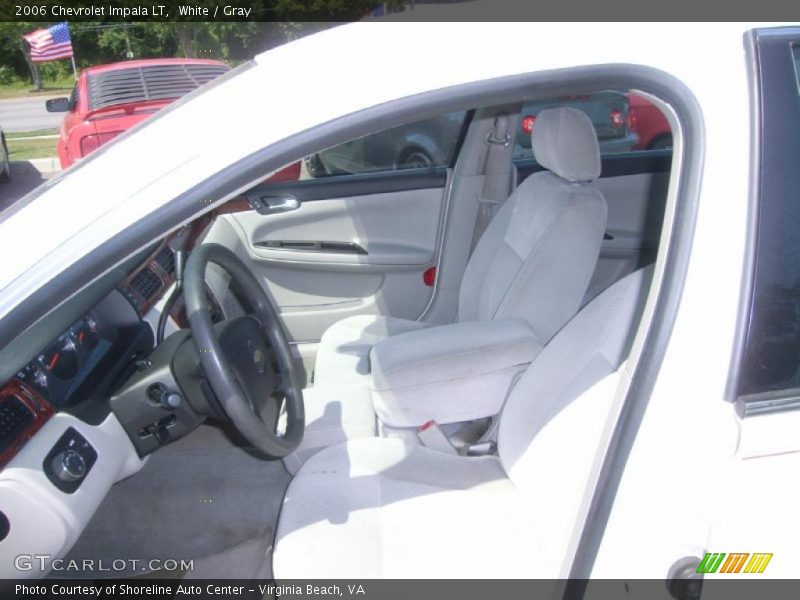 White / Gray 2006 Chevrolet Impala LT