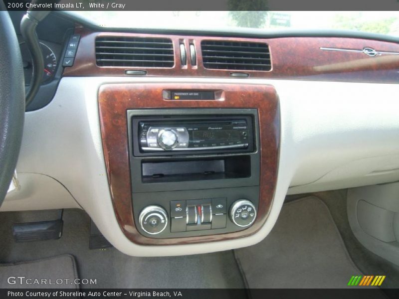 White / Gray 2006 Chevrolet Impala LT