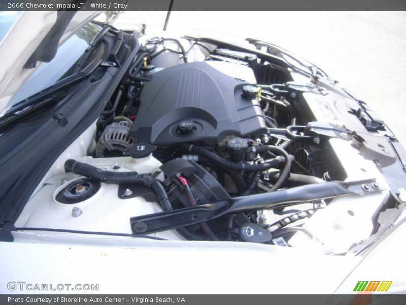 White / Gray 2006 Chevrolet Impala LT