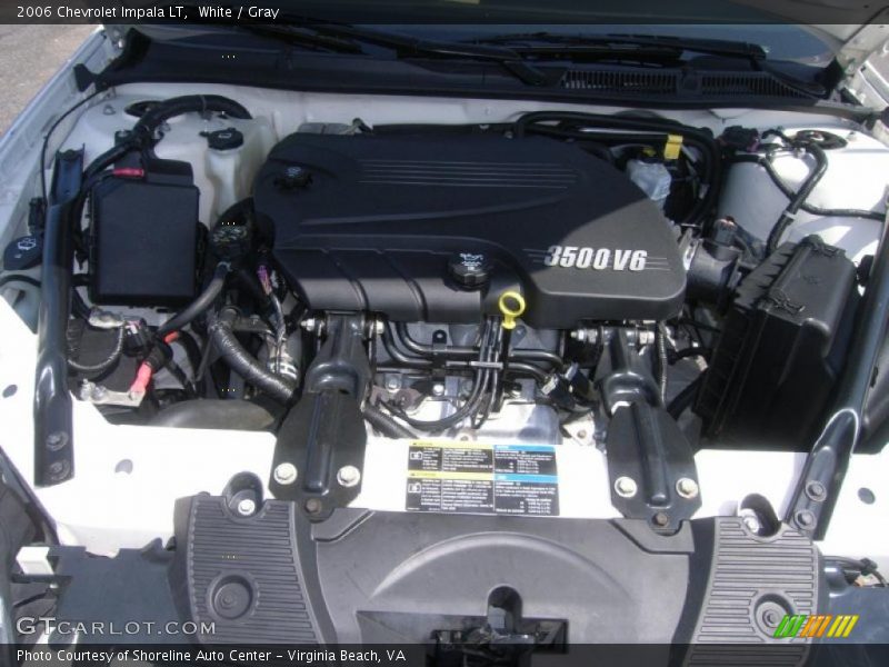 White / Gray 2006 Chevrolet Impala LT