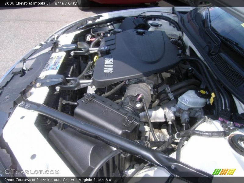 White / Gray 2006 Chevrolet Impala LT