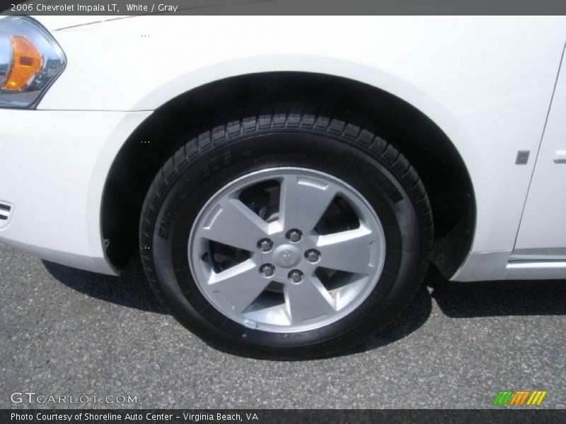 White / Gray 2006 Chevrolet Impala LT