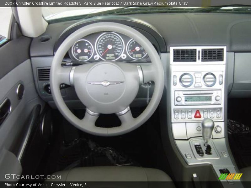 Aero Blue Pearlcoat / Dark Slate Gray/Medium Slate Gray 2007 Chrysler Crossfire Limited Roadster