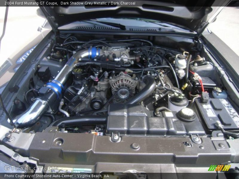 Dark Shadow Grey Metallic / Dark Charcoal 2004 Ford Mustang GT Coupe