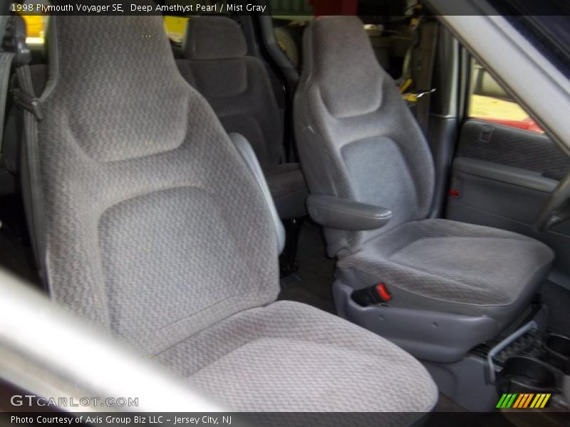 Deep Amethyst Pearl / Mist Gray 1998 Plymouth Voyager SE