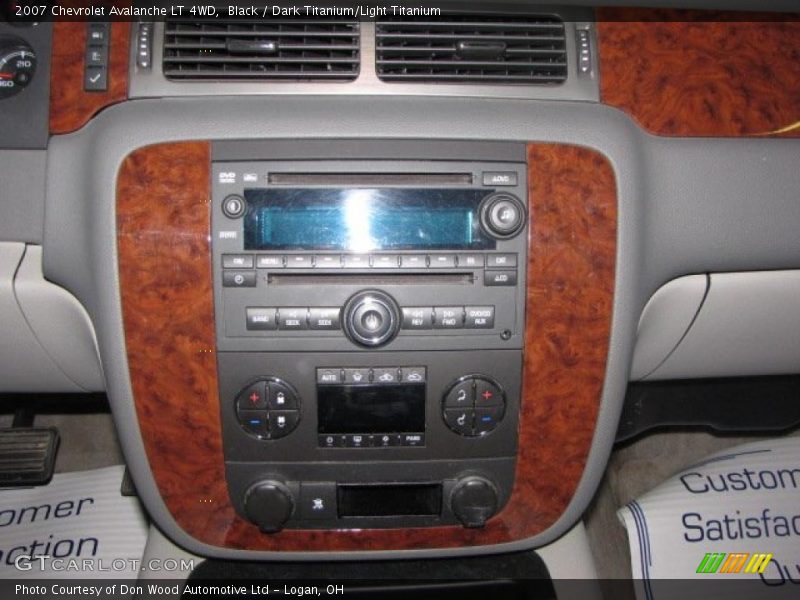 Black / Dark Titanium/Light Titanium 2007 Chevrolet Avalanche LT 4WD