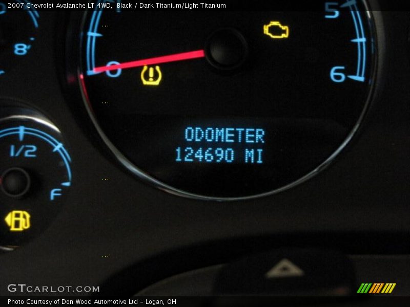 Black / Dark Titanium/Light Titanium 2007 Chevrolet Avalanche LT 4WD
