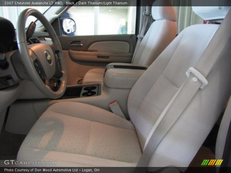 Black / Dark Titanium/Light Titanium 2007 Chevrolet Avalanche LT 4WD
