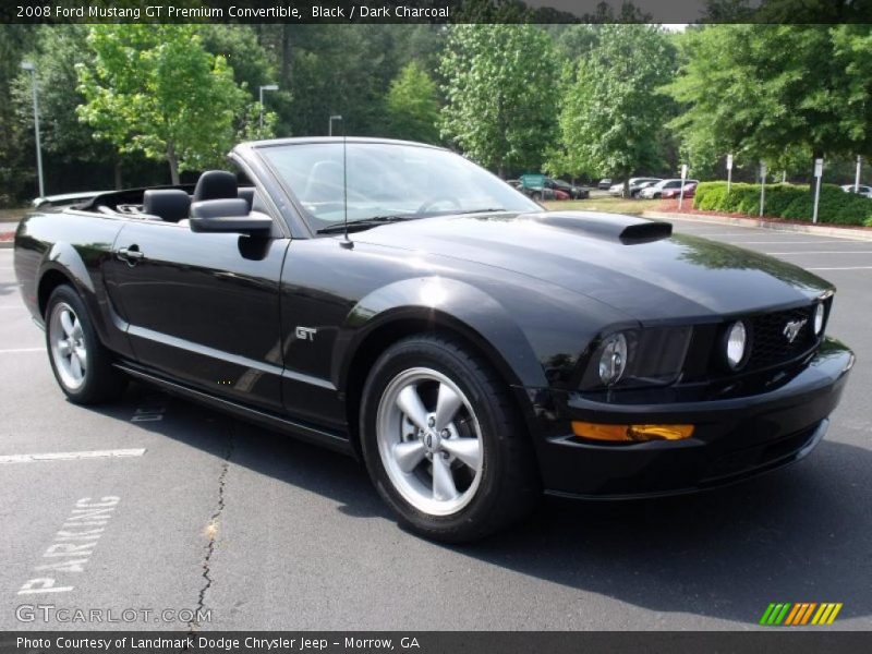 Front 3/4 View of 2008 Mustang GT Premium Convertible