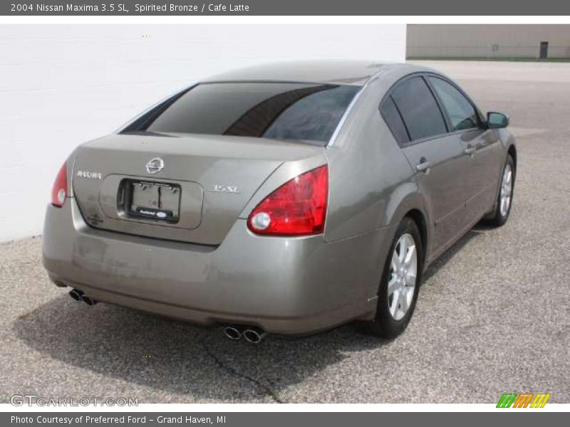 Spirited Bronze / Cafe Latte 2004 Nissan Maxima 3.5 SL