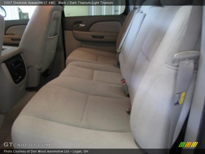 Black / Dark Titanium/Light Titanium 2007 Chevrolet Avalanche LT 4WD