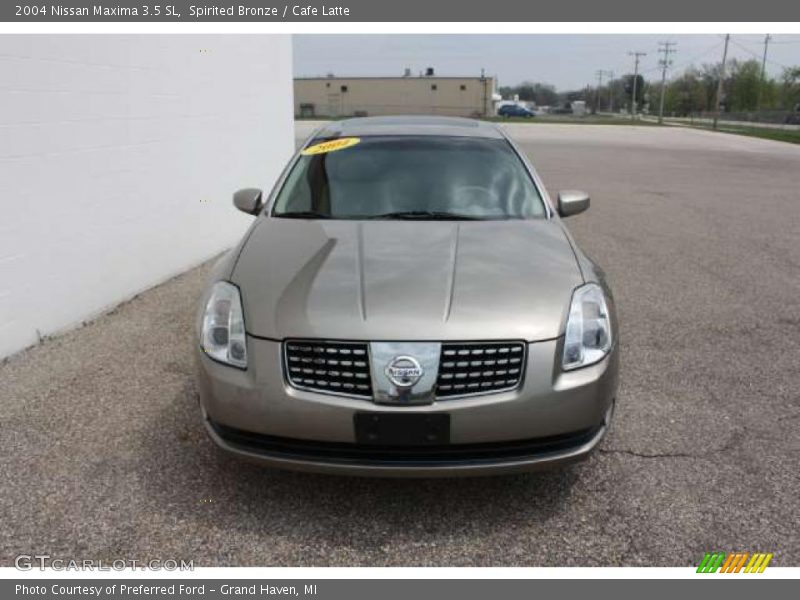 Spirited Bronze / Cafe Latte 2004 Nissan Maxima 3.5 SL