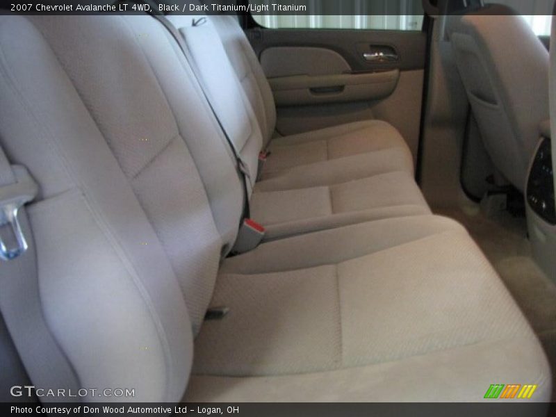 Black / Dark Titanium/Light Titanium 2007 Chevrolet Avalanche LT 4WD