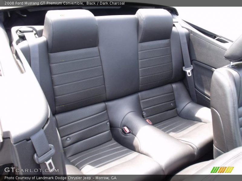  2008 Mustang GT Premium Convertible Dark Charcoal Interior
