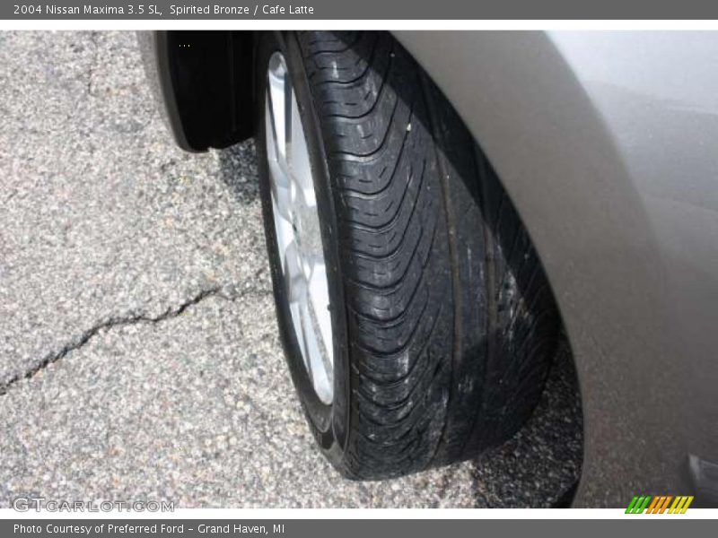 Spirited Bronze / Cafe Latte 2004 Nissan Maxima 3.5 SL