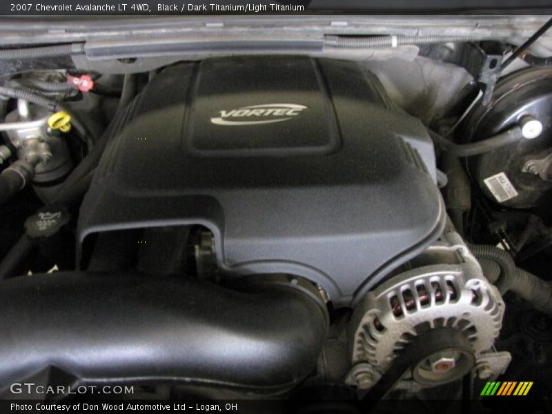 Black / Dark Titanium/Light Titanium 2007 Chevrolet Avalanche LT 4WD
