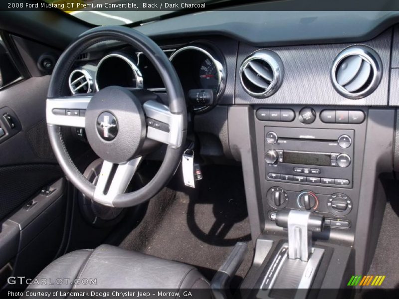 Dashboard of 2008 Mustang GT Premium Convertible