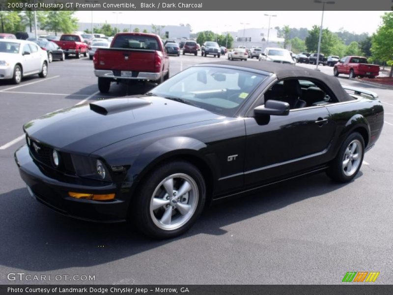 Front 3/4 View of 2008 Mustang GT Premium Convertible