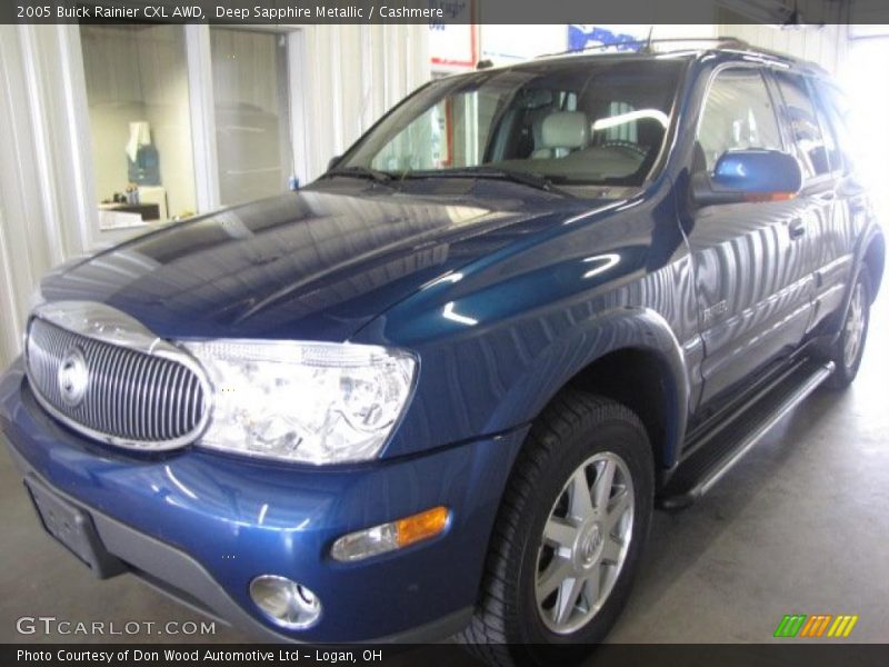 Deep Sapphire Metallic / Cashmere 2005 Buick Rainier CXL AWD