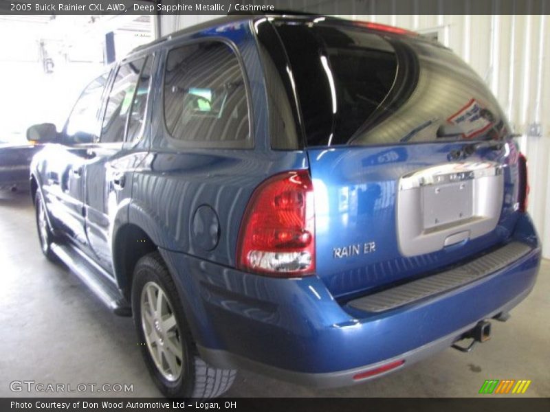 Deep Sapphire Metallic / Cashmere 2005 Buick Rainier CXL AWD