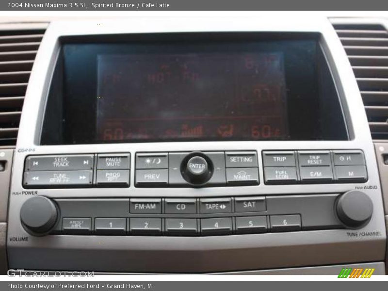 Spirited Bronze / Cafe Latte 2004 Nissan Maxima 3.5 SL