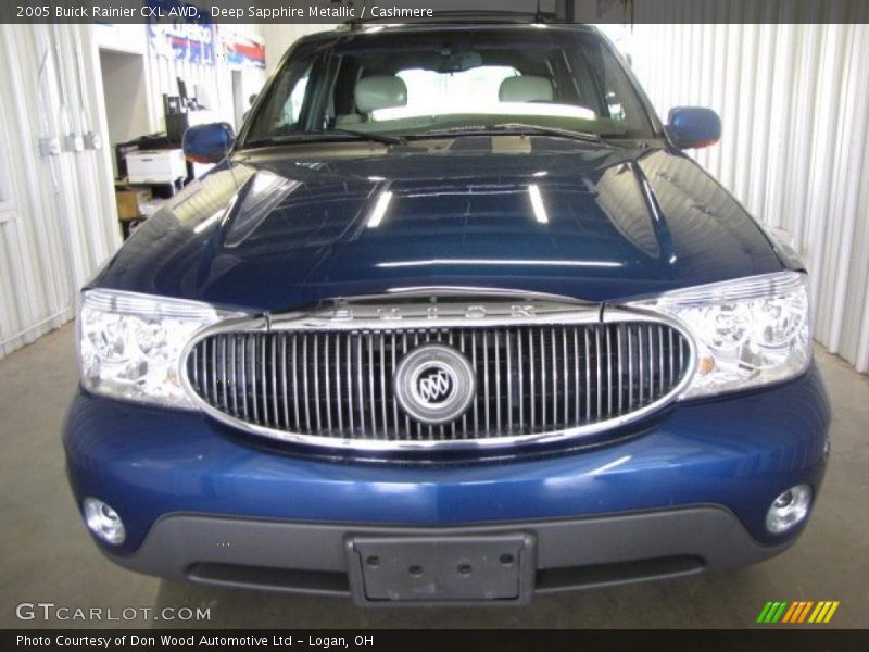 Deep Sapphire Metallic / Cashmere 2005 Buick Rainier CXL AWD