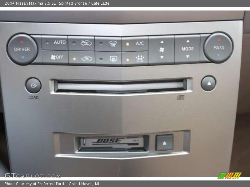 Spirited Bronze / Cafe Latte 2004 Nissan Maxima 3.5 SL