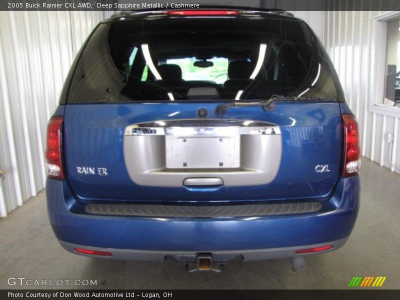 Deep Sapphire Metallic / Cashmere 2005 Buick Rainier CXL AWD