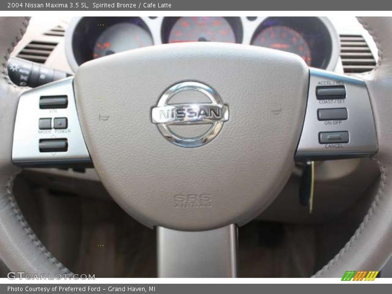 Spirited Bronze / Cafe Latte 2004 Nissan Maxima 3.5 SL