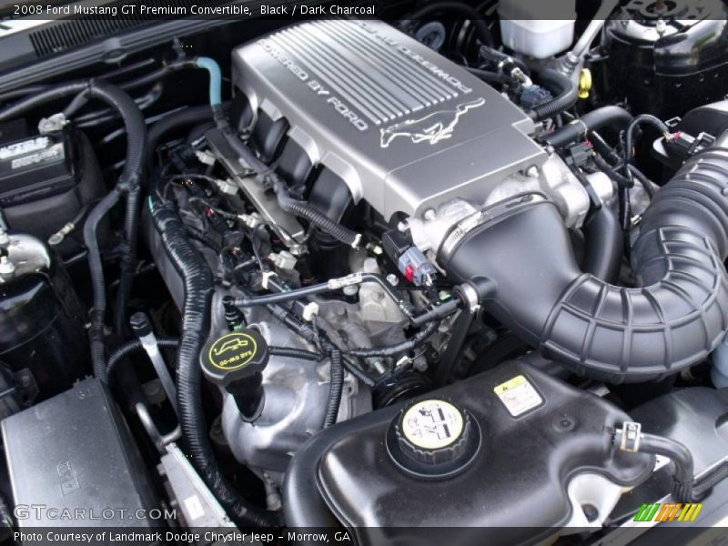  2008 Mustang GT Premium Convertible Engine - 4.6 Liter SOHC 24-Valve VVT V8