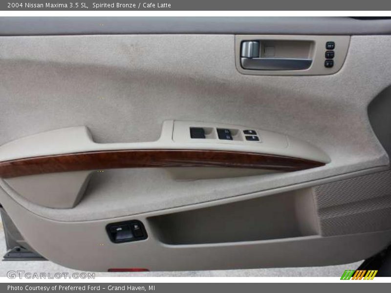 Spirited Bronze / Cafe Latte 2004 Nissan Maxima 3.5 SL