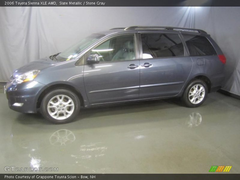 Slate Metallic / Stone Gray 2006 Toyota Sienna XLE AWD
