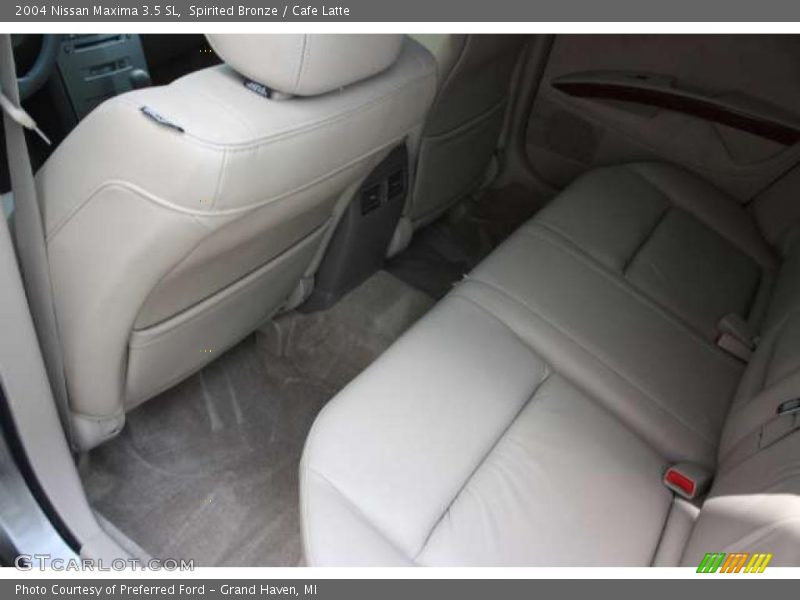 Spirited Bronze / Cafe Latte 2004 Nissan Maxima 3.5 SL