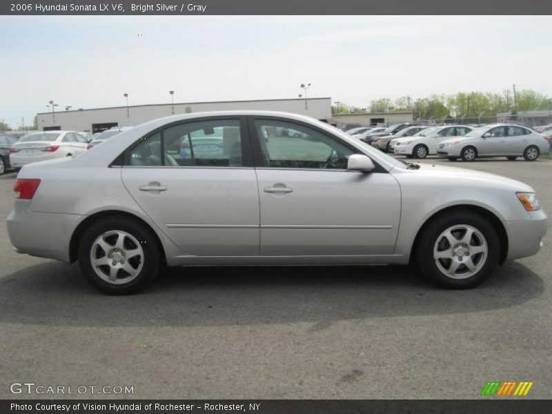 Bright Silver / Gray 2006 Hyundai Sonata LX V6