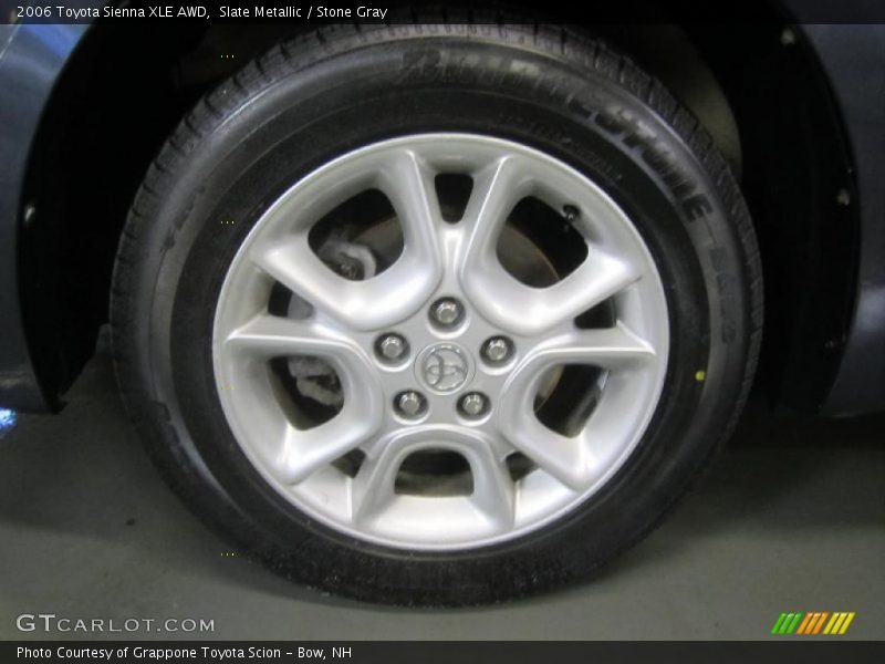 Slate Metallic / Stone Gray 2006 Toyota Sienna XLE AWD