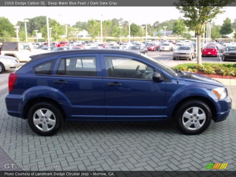Deep Water Blue Pearl / Dark Slate Gray 2009 Dodge Caliber SE