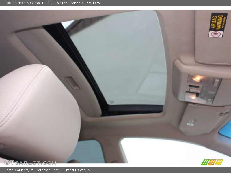 Spirited Bronze / Cafe Latte 2004 Nissan Maxima 3.5 SL