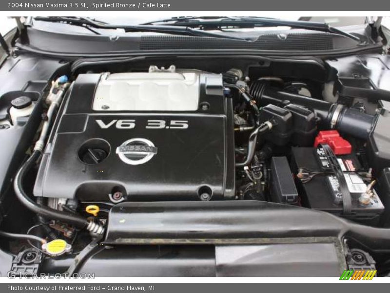 Spirited Bronze / Cafe Latte 2004 Nissan Maxima 3.5 SL