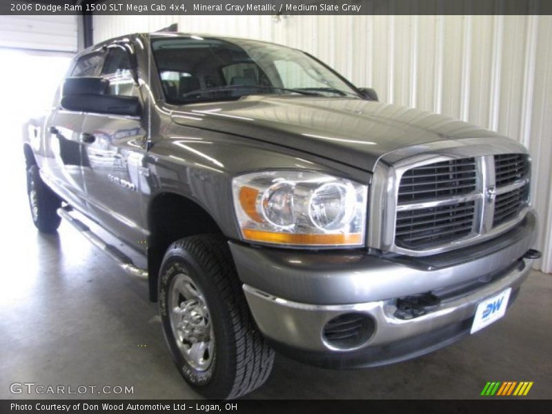 Mineral Gray Metallic / Medium Slate Gray 2006 Dodge Ram 1500 SLT Mega Cab 4x4