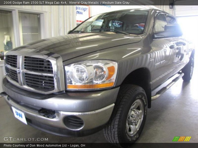 Mineral Gray Metallic / Medium Slate Gray 2006 Dodge Ram 1500 SLT Mega Cab 4x4