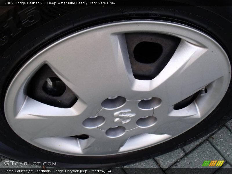 Deep Water Blue Pearl / Dark Slate Gray 2009 Dodge Caliber SE