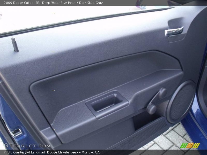 Deep Water Blue Pearl / Dark Slate Gray 2009 Dodge Caliber SE