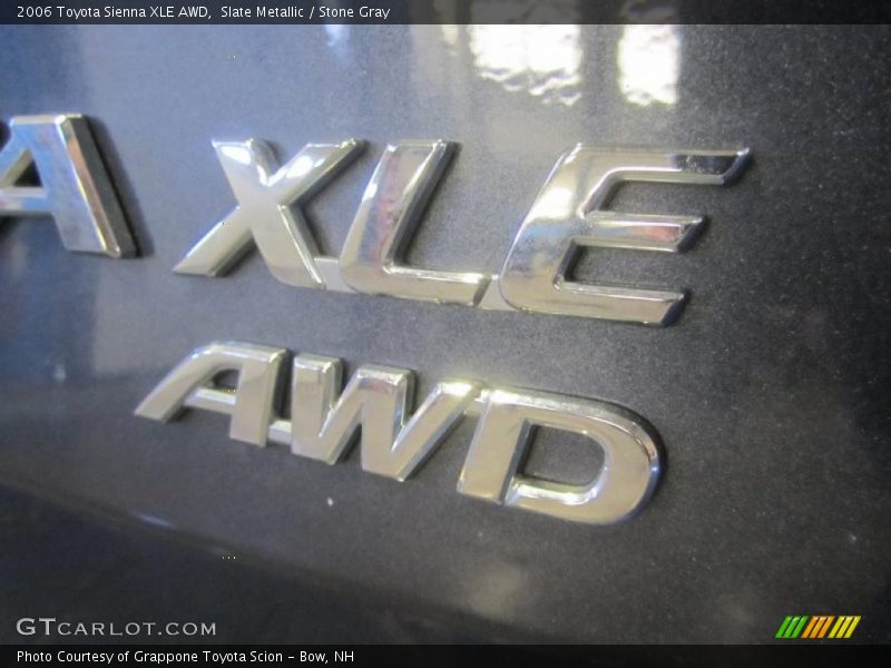 Slate Metallic / Stone Gray 2006 Toyota Sienna XLE AWD