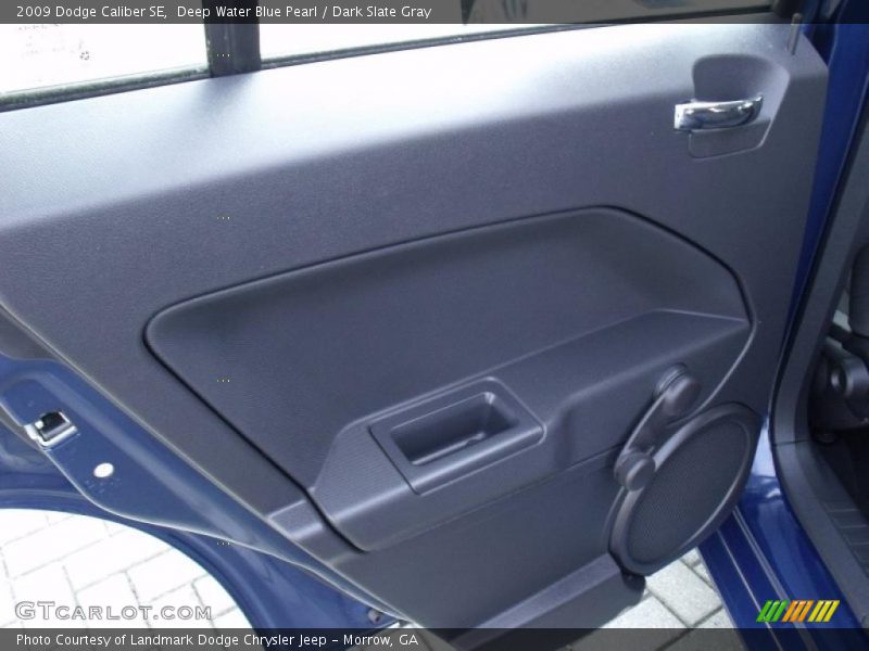 Deep Water Blue Pearl / Dark Slate Gray 2009 Dodge Caliber SE