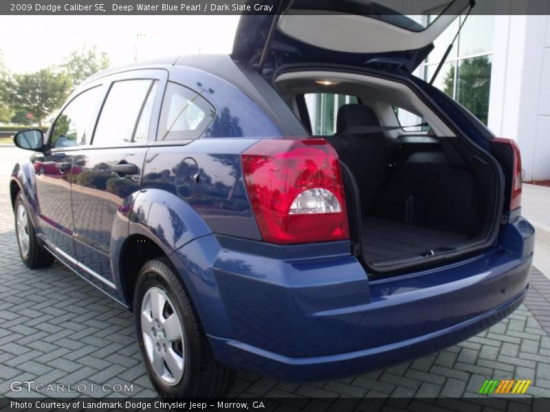 Deep Water Blue Pearl / Dark Slate Gray 2009 Dodge Caliber SE