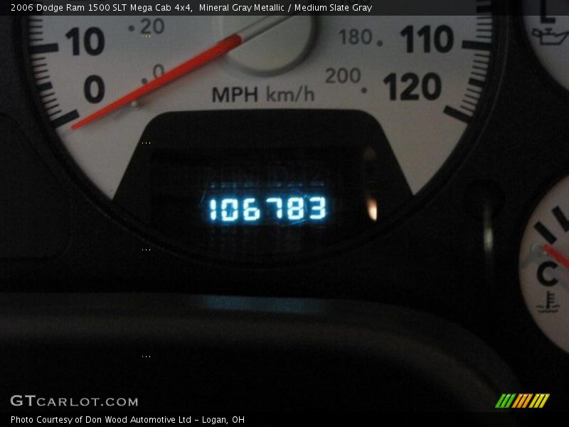Mineral Gray Metallic / Medium Slate Gray 2006 Dodge Ram 1500 SLT Mega Cab 4x4