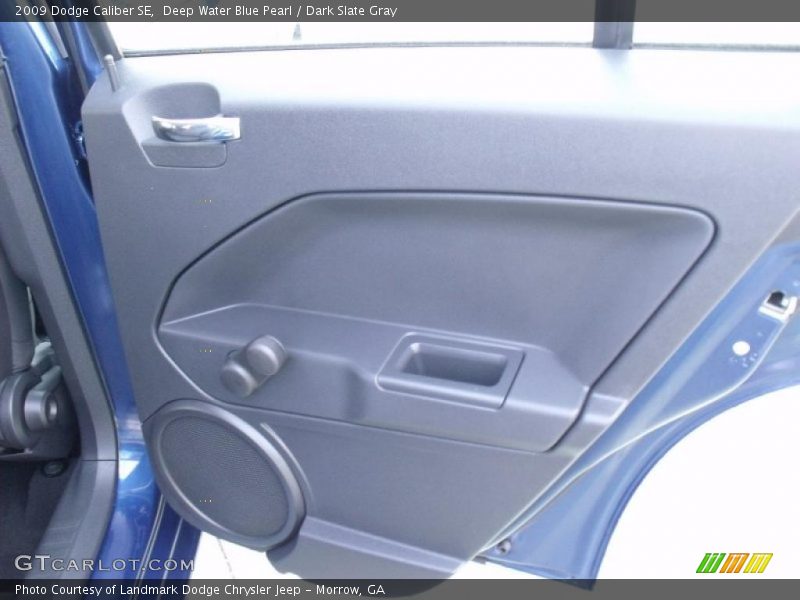 Deep Water Blue Pearl / Dark Slate Gray 2009 Dodge Caliber SE
