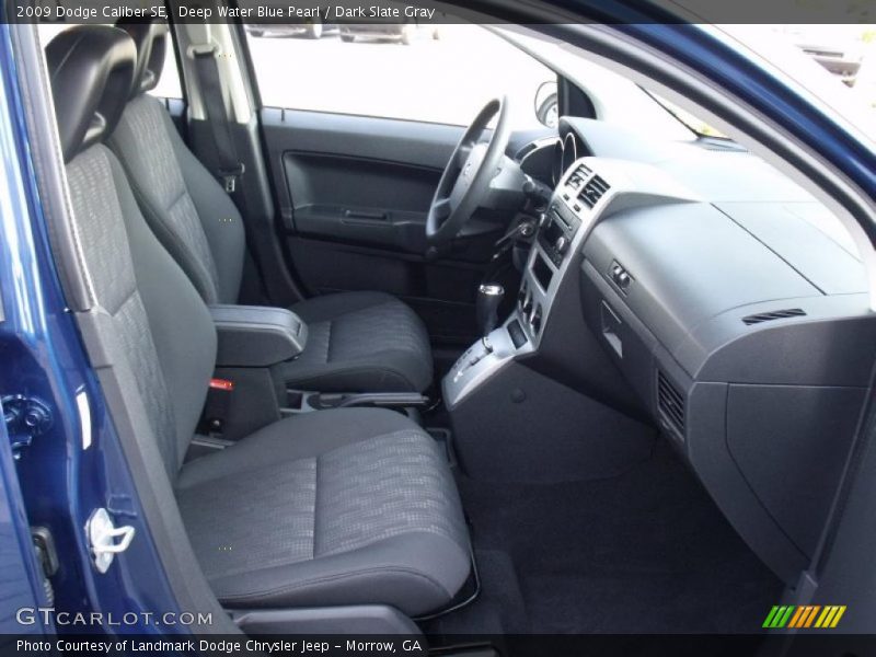 Deep Water Blue Pearl / Dark Slate Gray 2009 Dodge Caliber SE